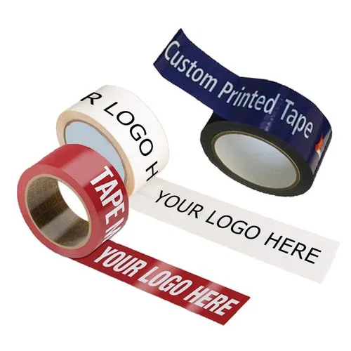 Branded Packaging 24mm Tape – 60 Meter Roll (Box of 72 Pcs) Single Colour Printed Logo/ creative and Any Color Base