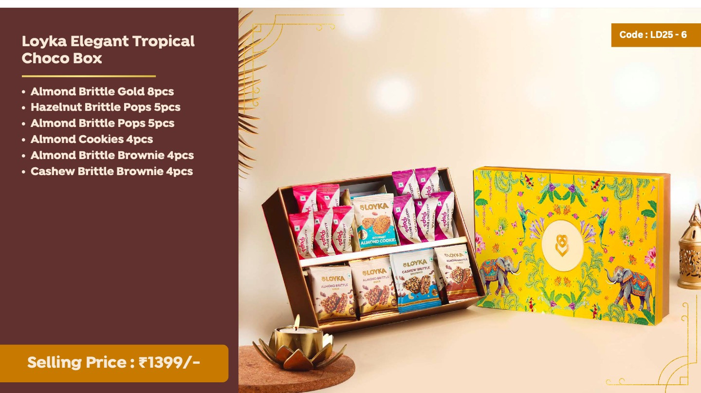 Loyka Elegant Tropical Choco Box