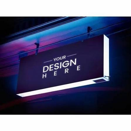 Backlit Glow Sign Board (Flex / Media Based)