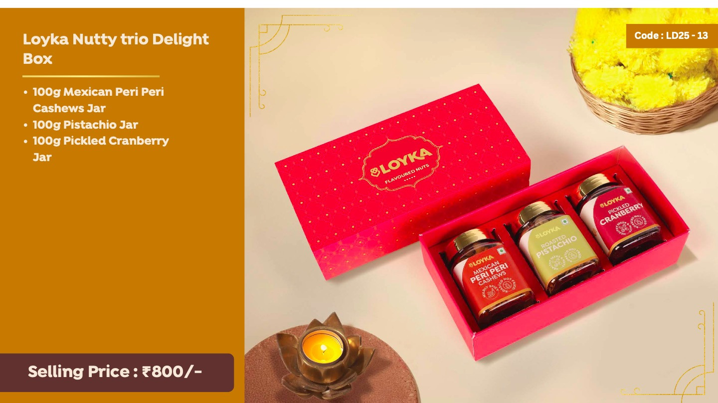 Loyka Nutty trio Delight Box
