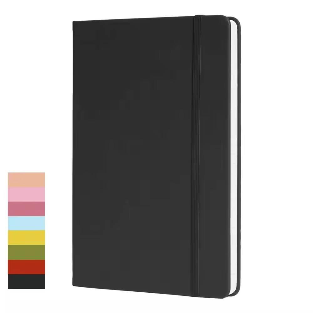 A5 Custom Leatheroid (PU Leather) Cover Notebook / Diary – With Embossed Logo