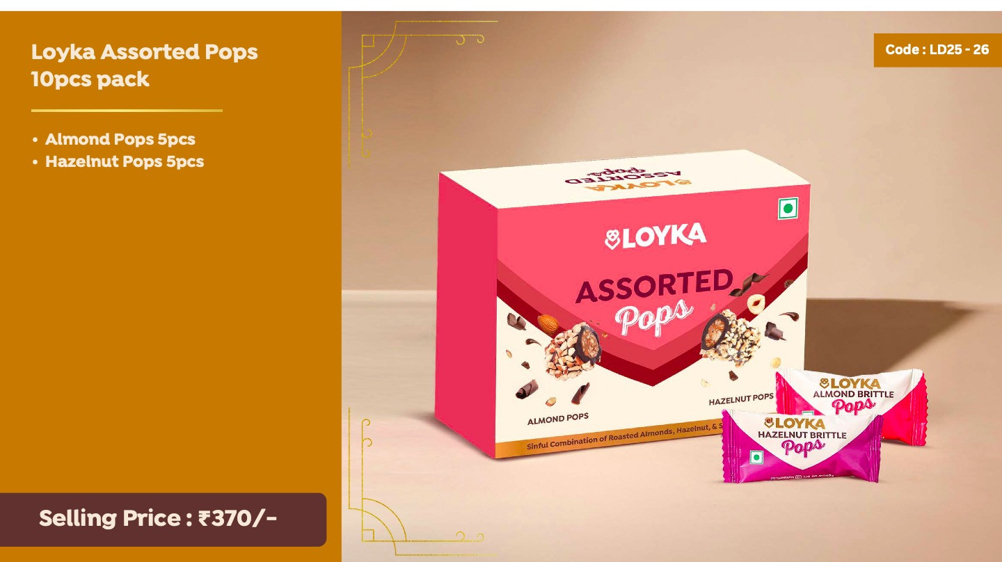 Loyka Assorted Pops 10pcs pack